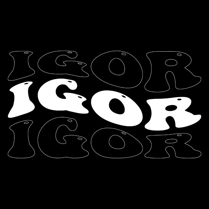 Funny Igor Groovy 4 Men Women Cool Igor Tie Dye