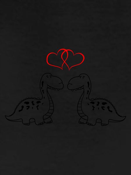 Dinosaurs in love