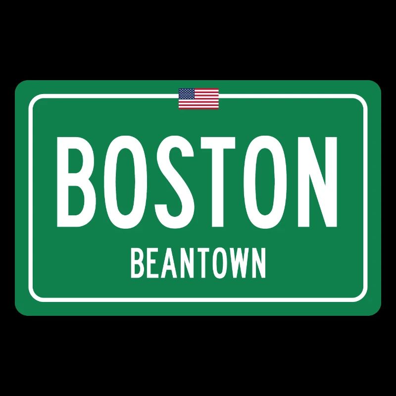 Signe de nom de lieu de Boston