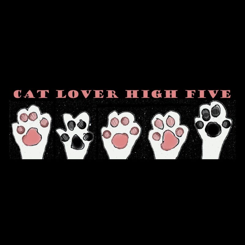 Cat Lover High five