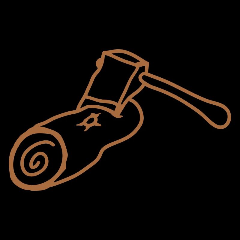 Axt Baum Fällen Holzfäller Wald Stumpf Holz Hacken