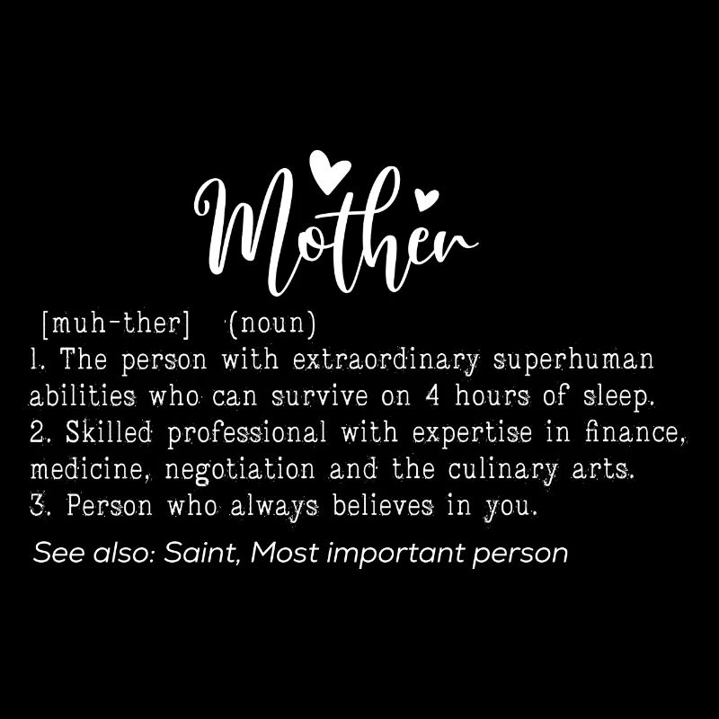 Mother Definition Muttertagsgeschenk englisch