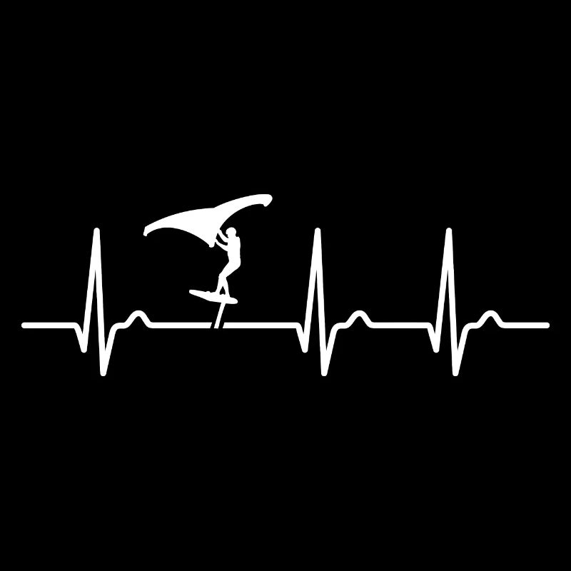 Courbe ECG - Courbe cardiaque - Pouls - Wing Surf