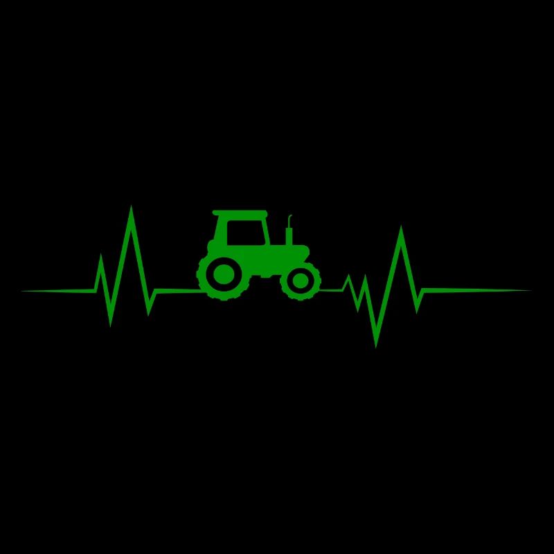 Tractor Heartbeat Ekg