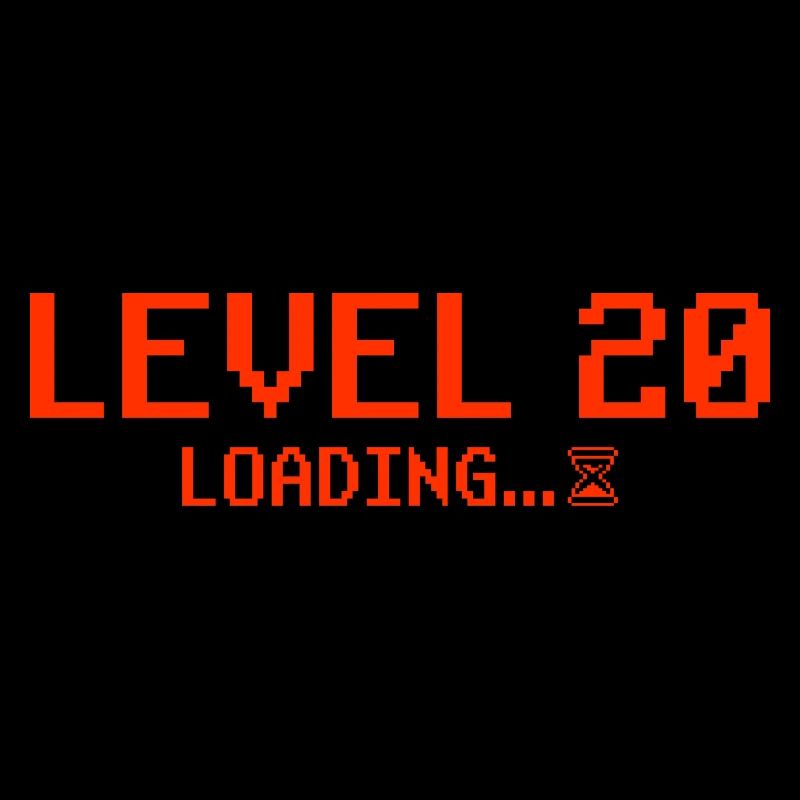 20th Birthday Gift Level 20 Gamer