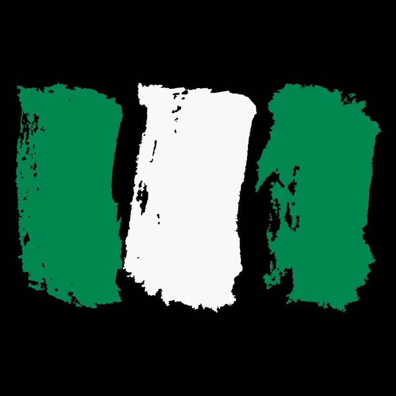 Drapeau de style nigérian