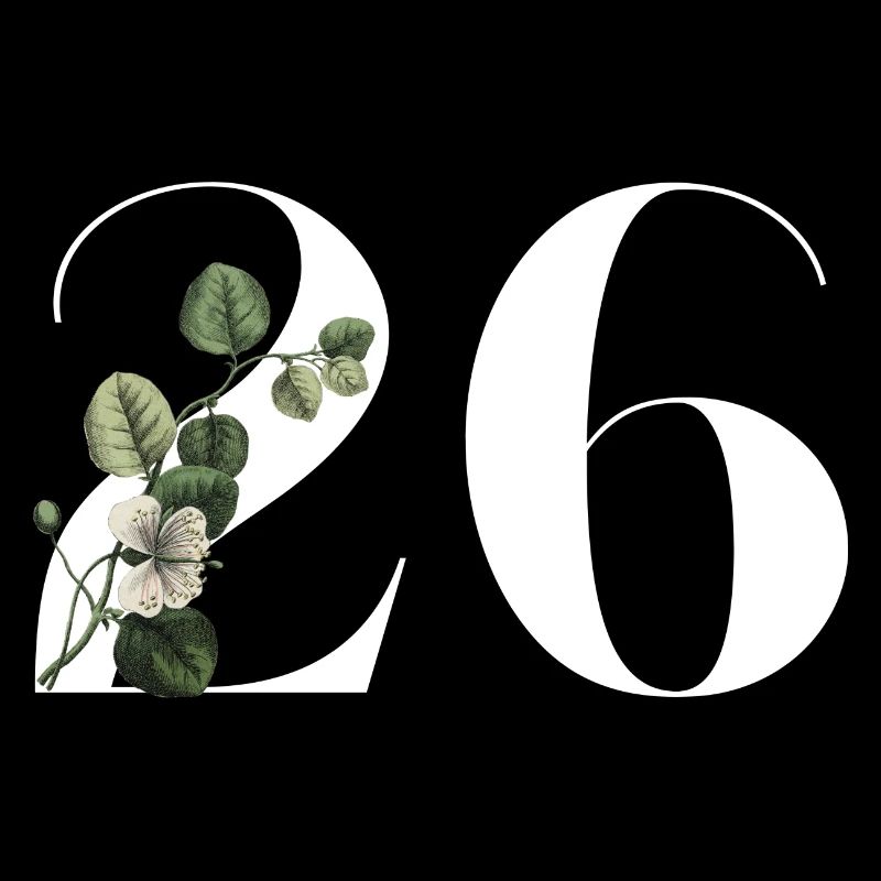 Nummer 26 Blumengrün -26. Blumengeburtstag