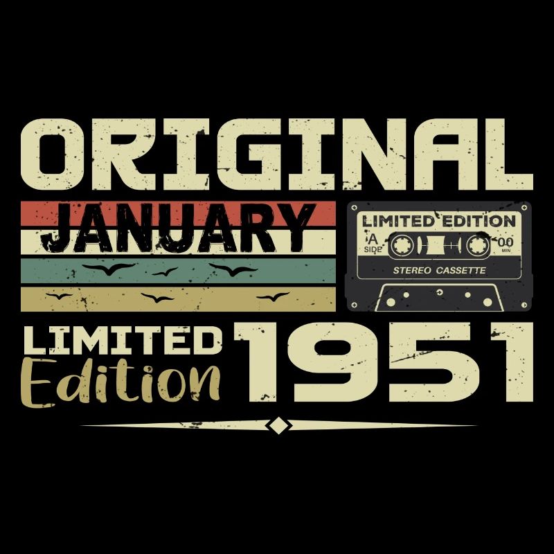 Januar 1951 | Januar 1951 Geburtstagsgeschenk