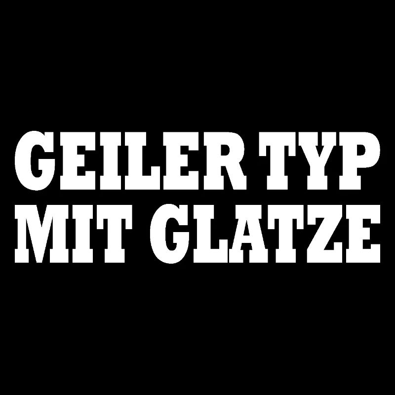 geiler typ mit glatze