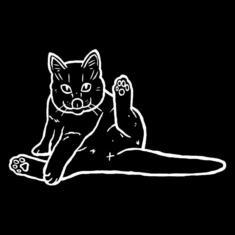 Drôle de chat Meme - Cul de chat