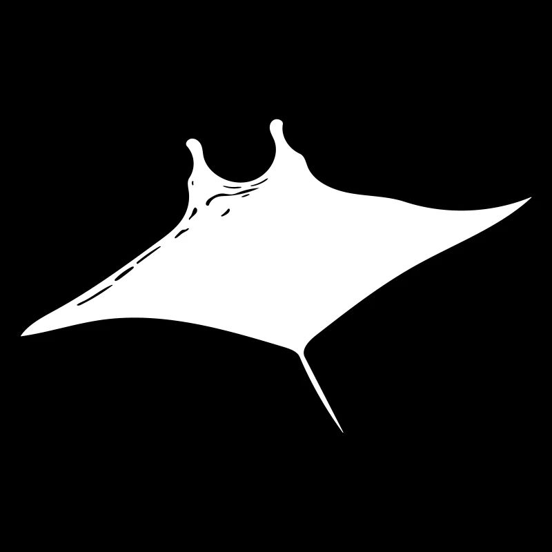 Manta Rochen Vector Style