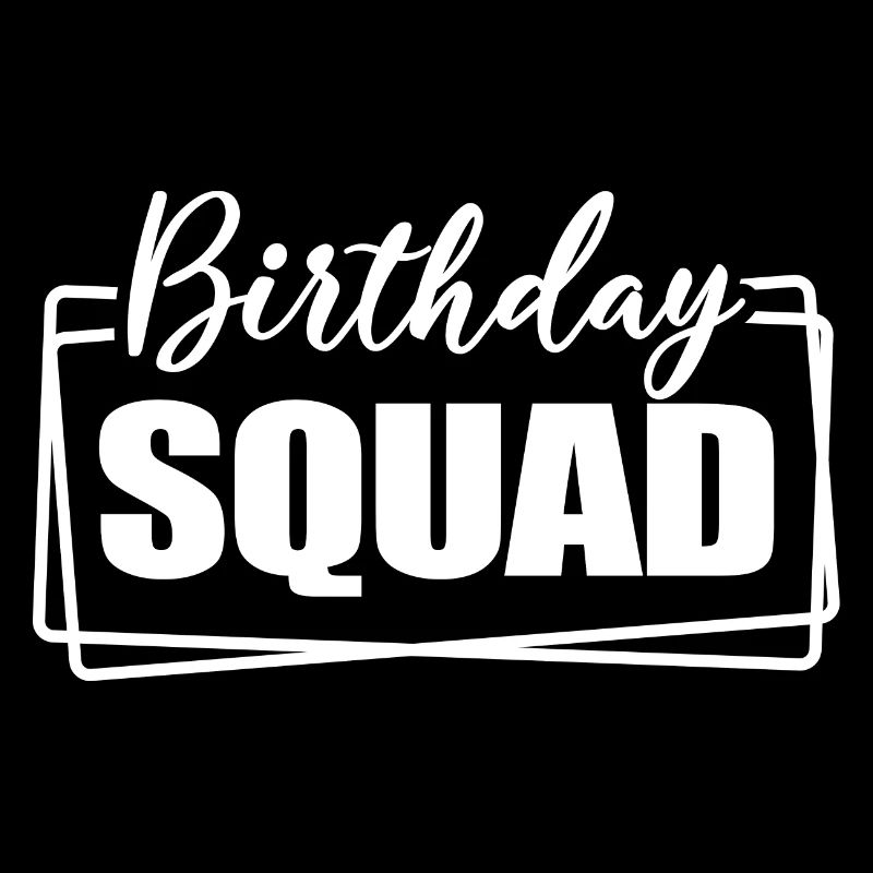 Birthday Squad Matching Group Birthday Party Gift