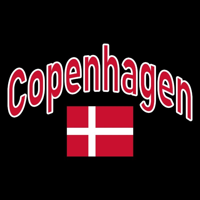 Copenhague Danemark drapeau