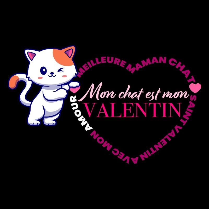 Chat Valentin