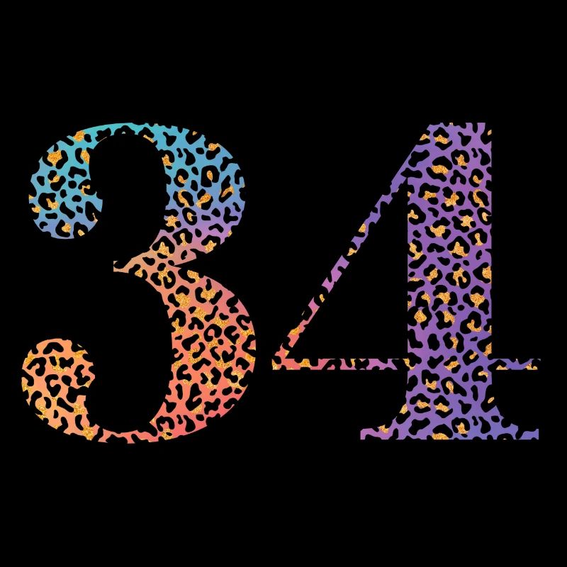 34th Birthday Leopard