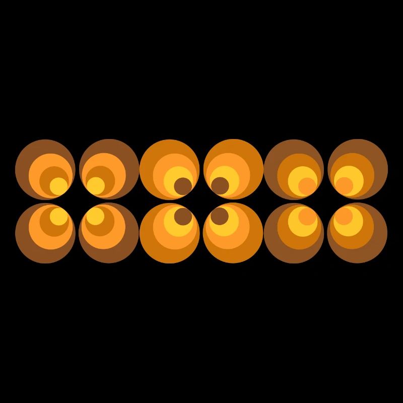 70s Flower Pattern Retro