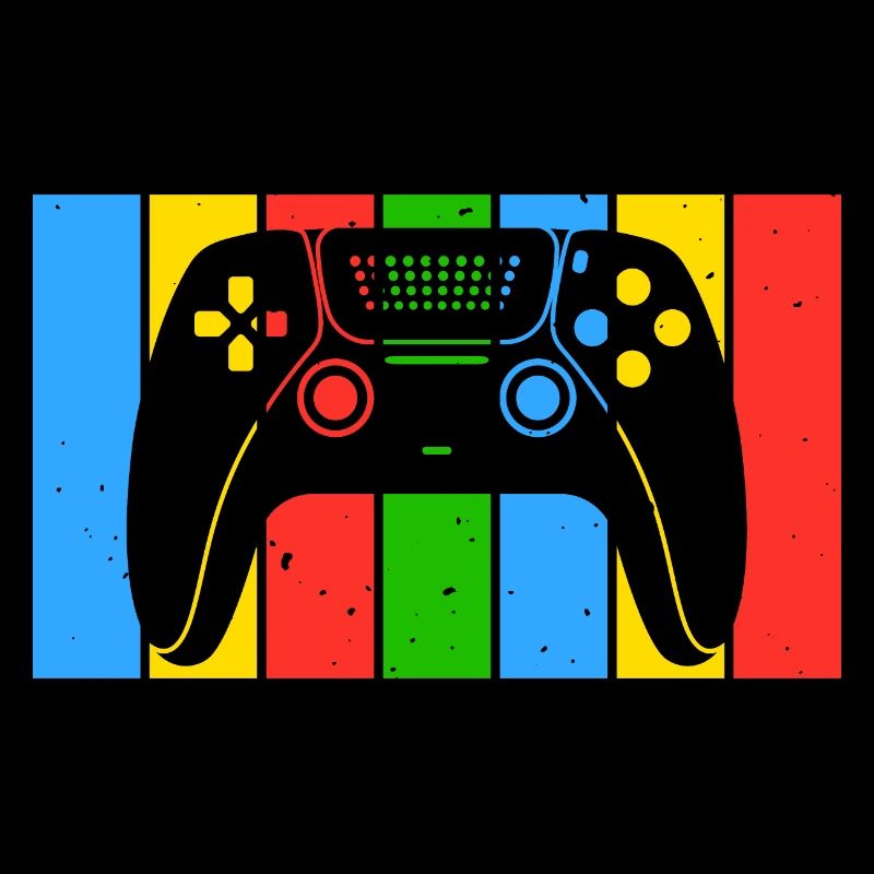 Vintage Retro Gaming Controller