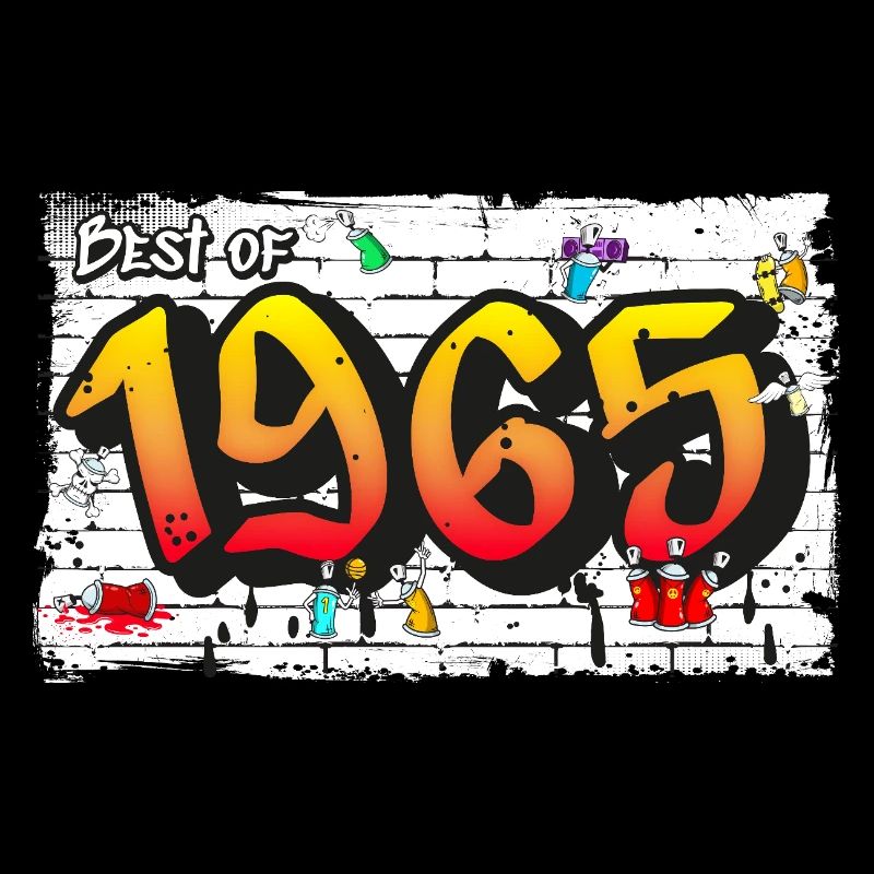 Graffiti emblématique de 1965 – 60 ans d’indémodabilité