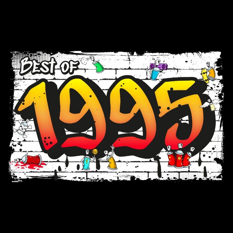 Le meilleur des graffitis de 1995 – 30 ans de nostalgie des néons