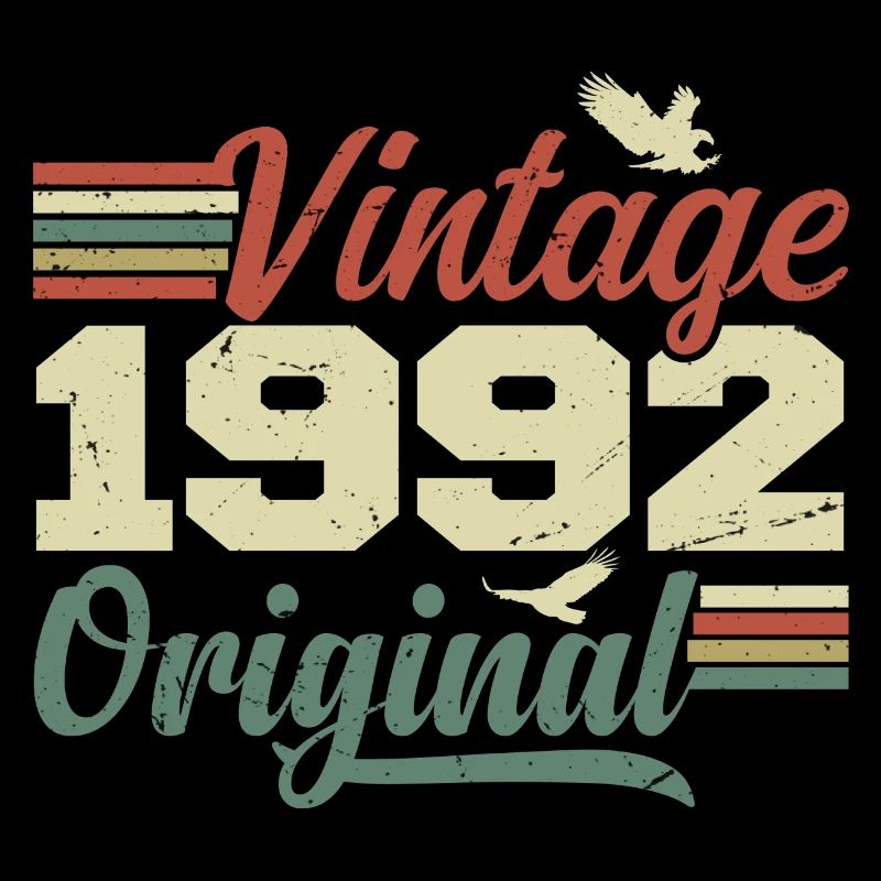 Vintage 1992 Retro Jubiläumsgeschenk