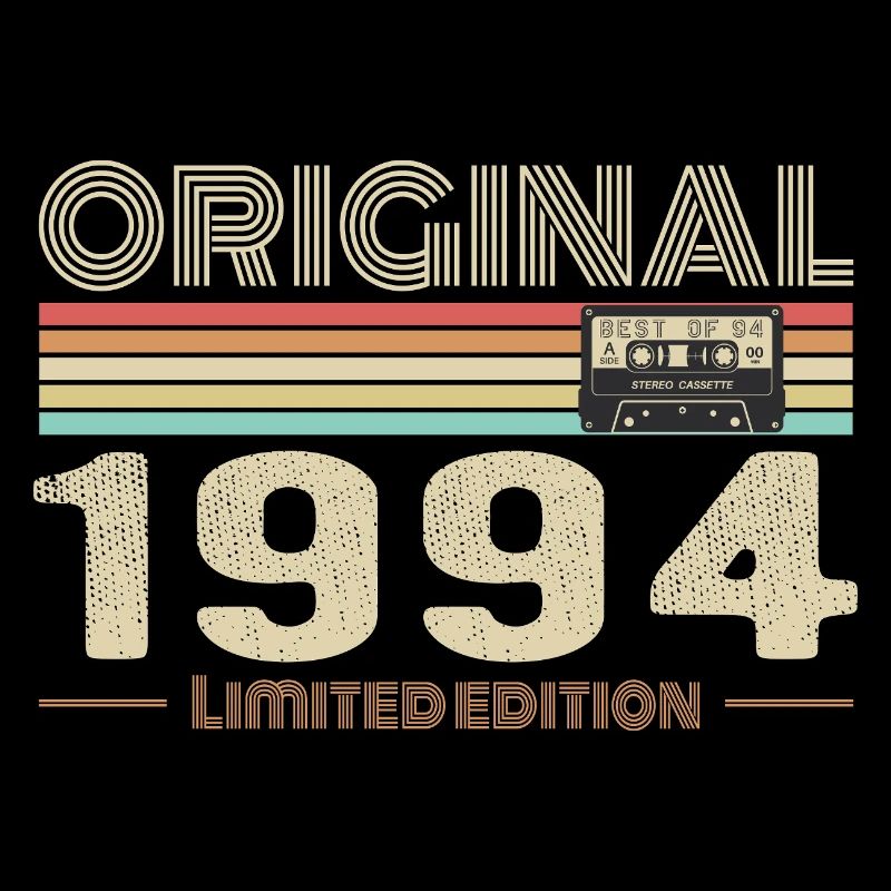 Original 1994 Vintage 1994 Anniversaire Rétro 1994