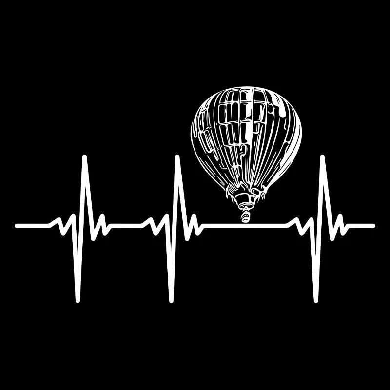 Heartbeat for Hot Air Balloon Balloon Ride Romance