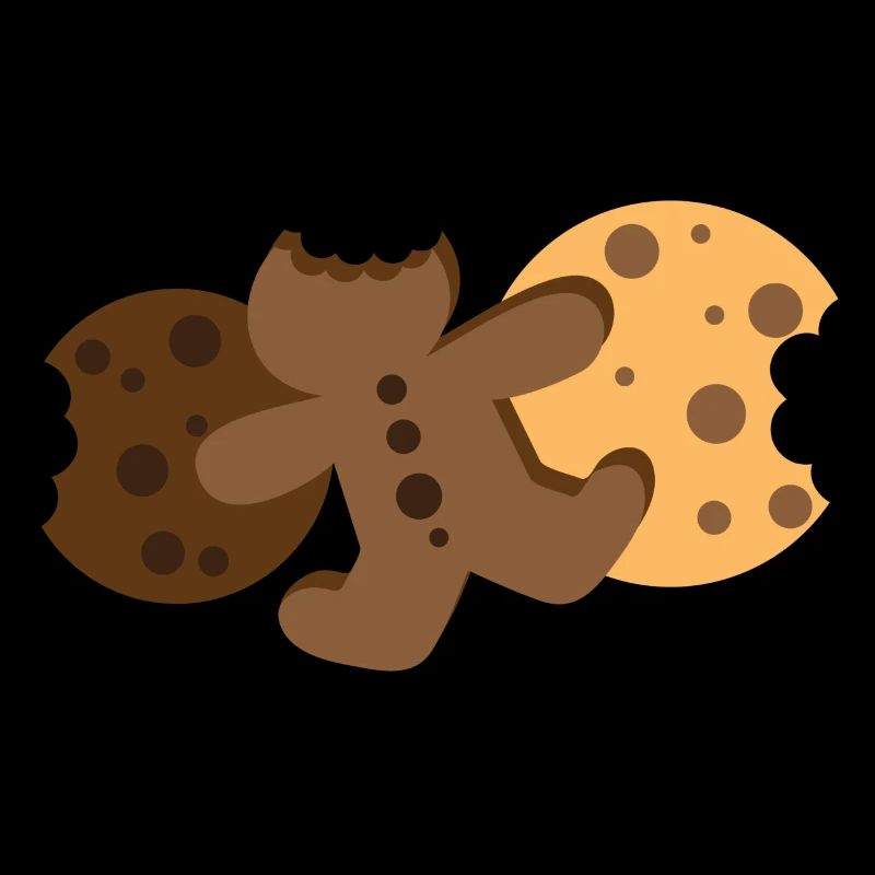 Cookies biscuits alone gingerbread man