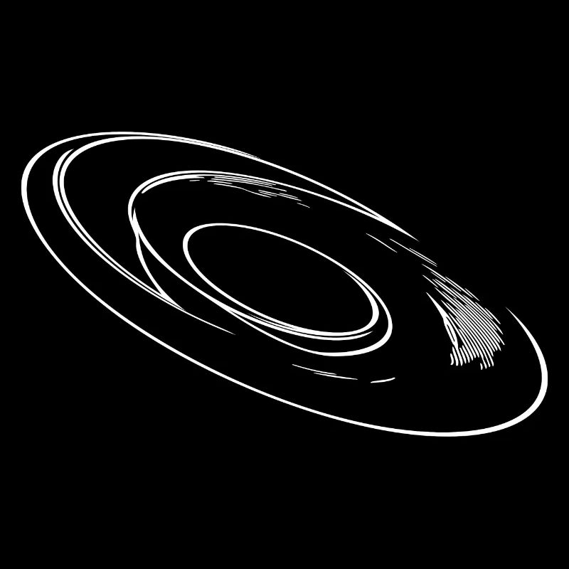 Geometric three-dimensional circular disk