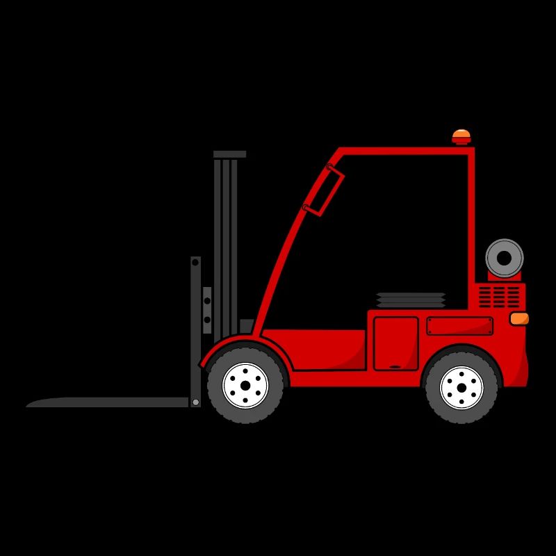 Chariot élévateur Rouge