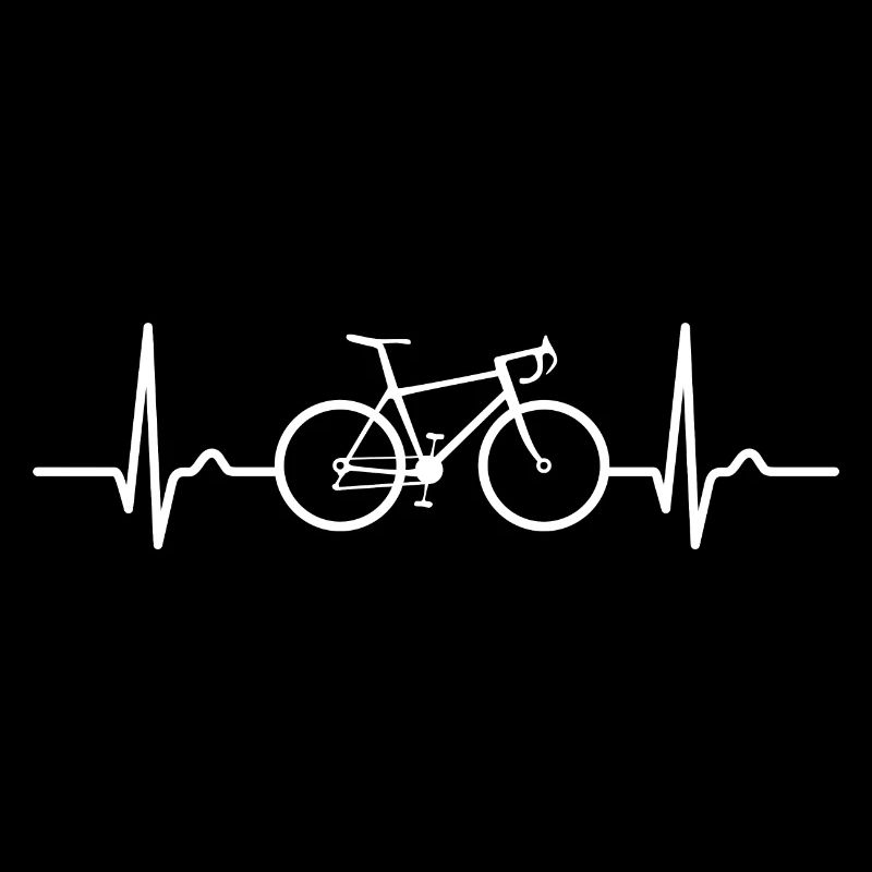 Courbe ECG - Courbe cardiaque - Vélo