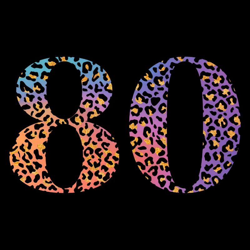 80th Birthday Leopard