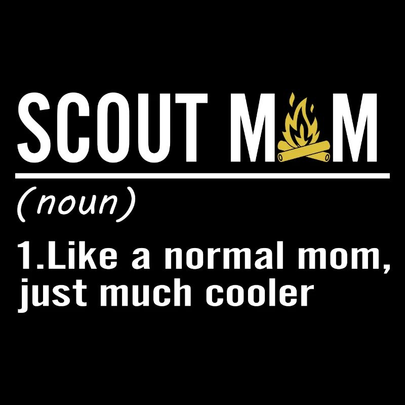 Scouting Lustige Pfadfindermutter Definition