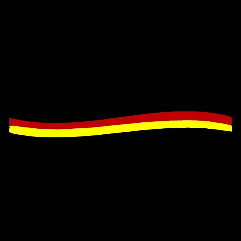 Germany Flag Line