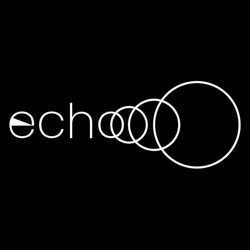 White Echo logo