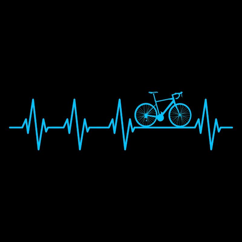 Fahrrad Herzschlag Pulsschlag