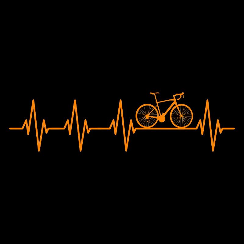 Vélo Heartbeat Cadeau Cyclisme