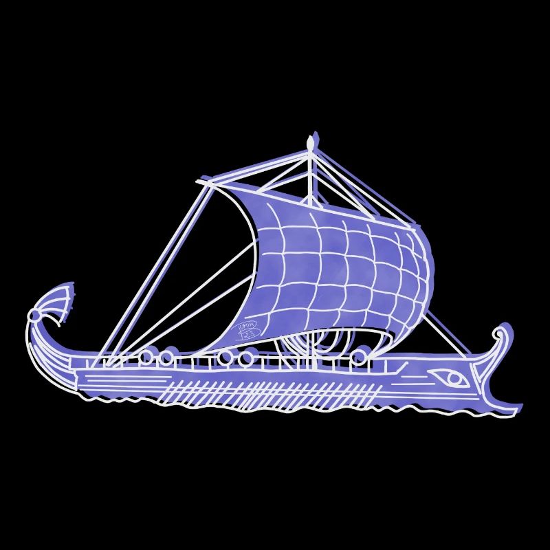 "Argo", Boho Line Art Design, Serie "Greece"