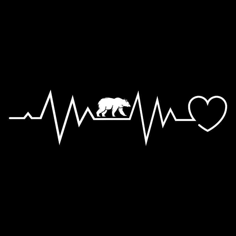 Eisbär Herzschlag Eisbären