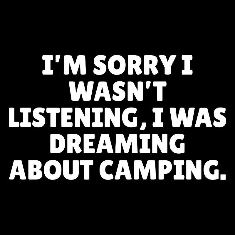 dreaming about camping