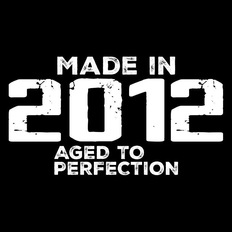 Vintage 2012 Retro Jubiläumsgeschenk