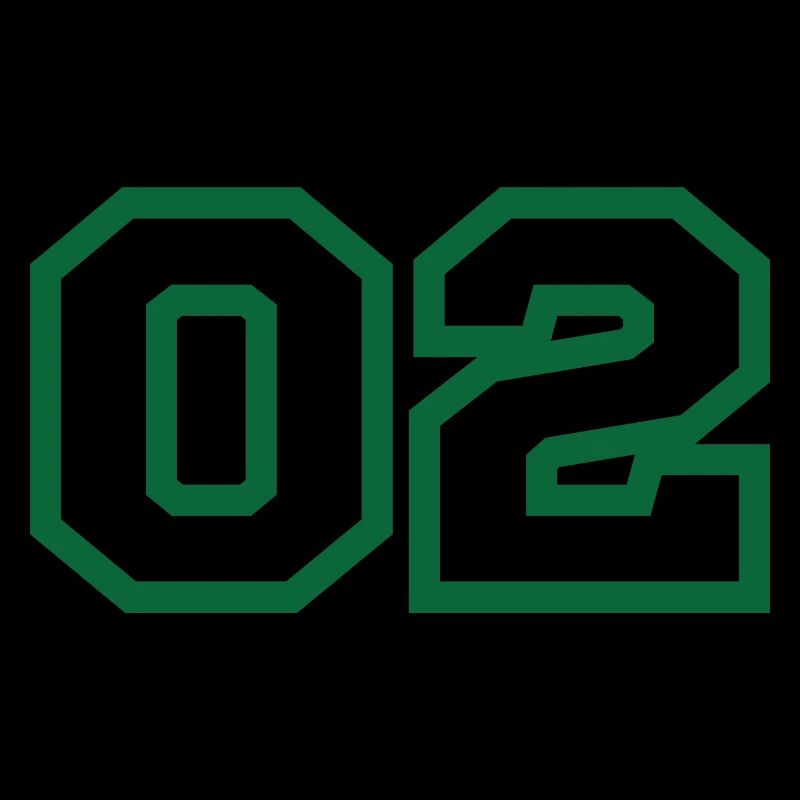 Numéro 2 sport vert