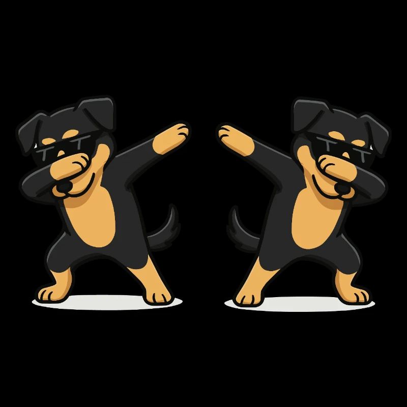 Bande dessinée pour chiens Dabbing 2