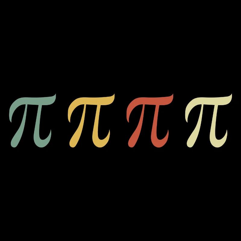 Pi rétro vintage