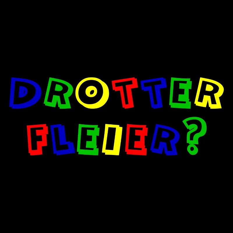 drotter fleier rand schwarz