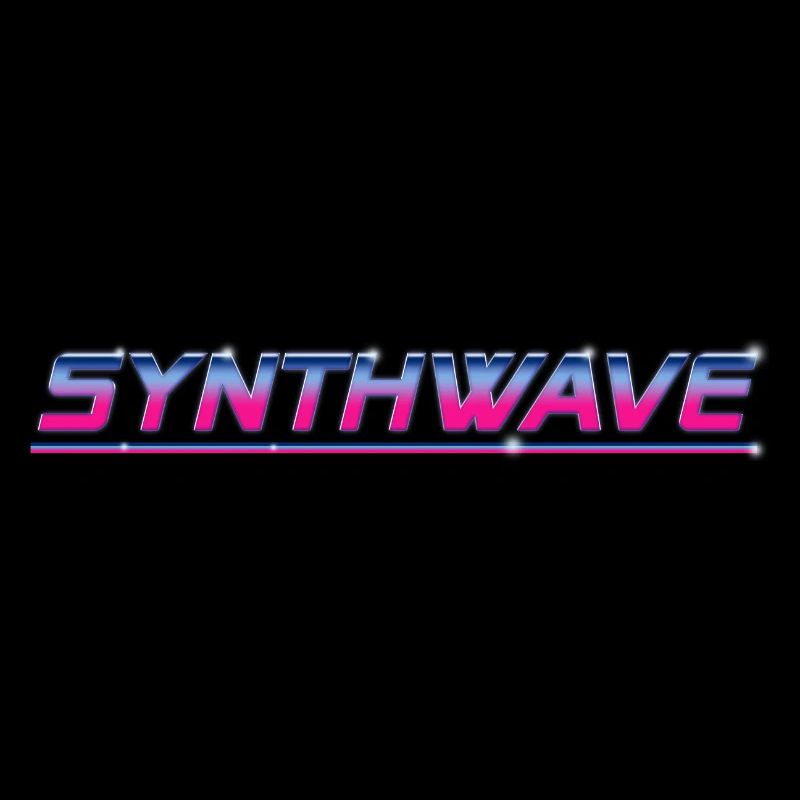 Retrowave Synthwave 80s Design