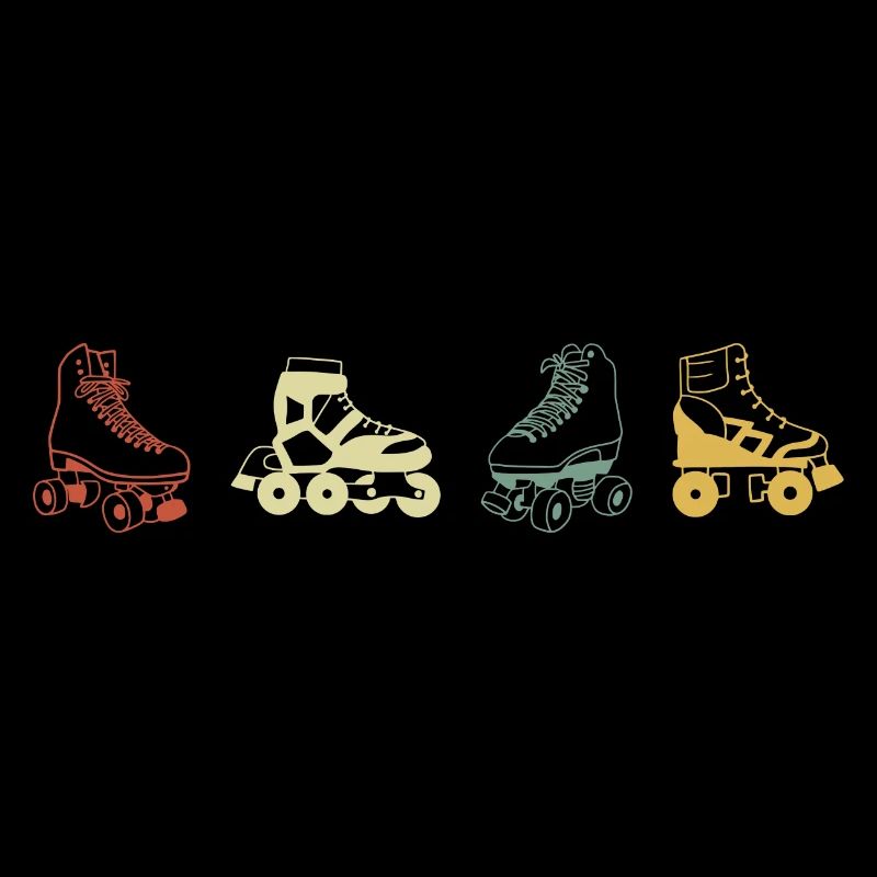 roller rétro vintage