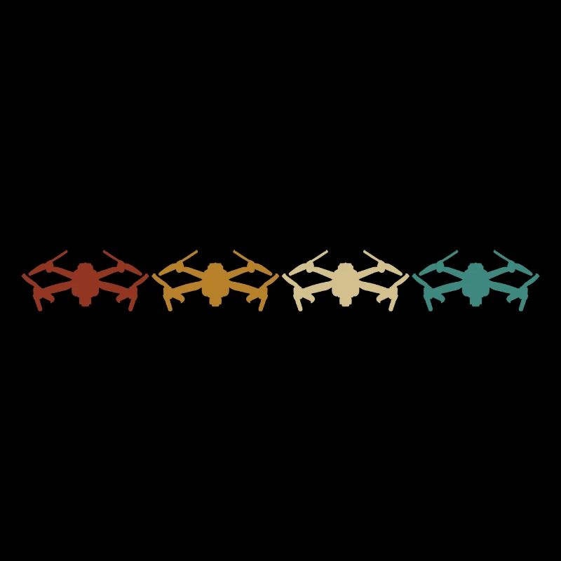 Retro Drones Drohne Drohnen Quadrocopter