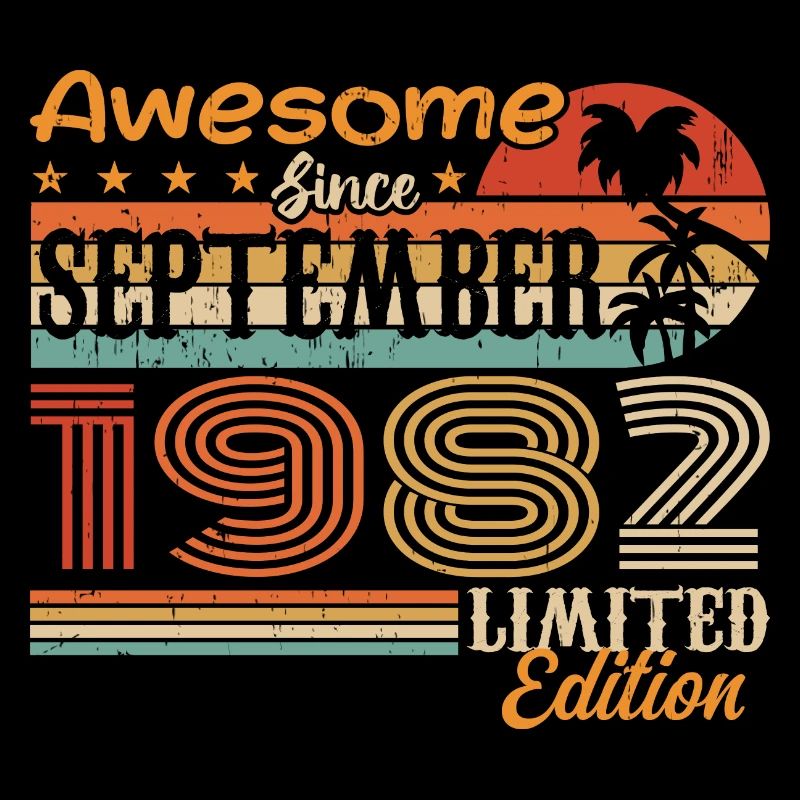 September 1982 - Birthday 1982 September