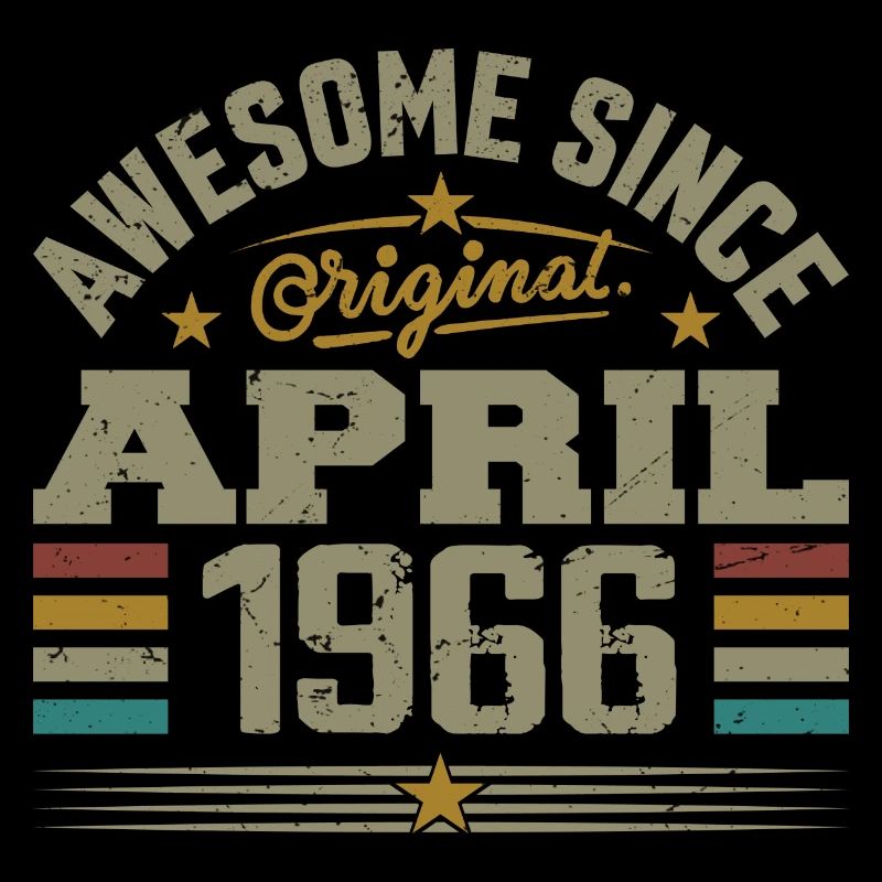 April 1966 Birthday Gift Idea Vintage 1966