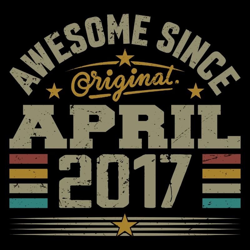 April 2017 Geburtstag Vintage Geschenkidee 2017